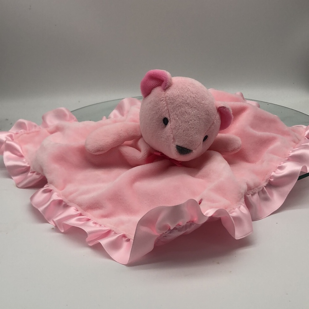Pink Teddy security blanket - Picture 2 of 6
